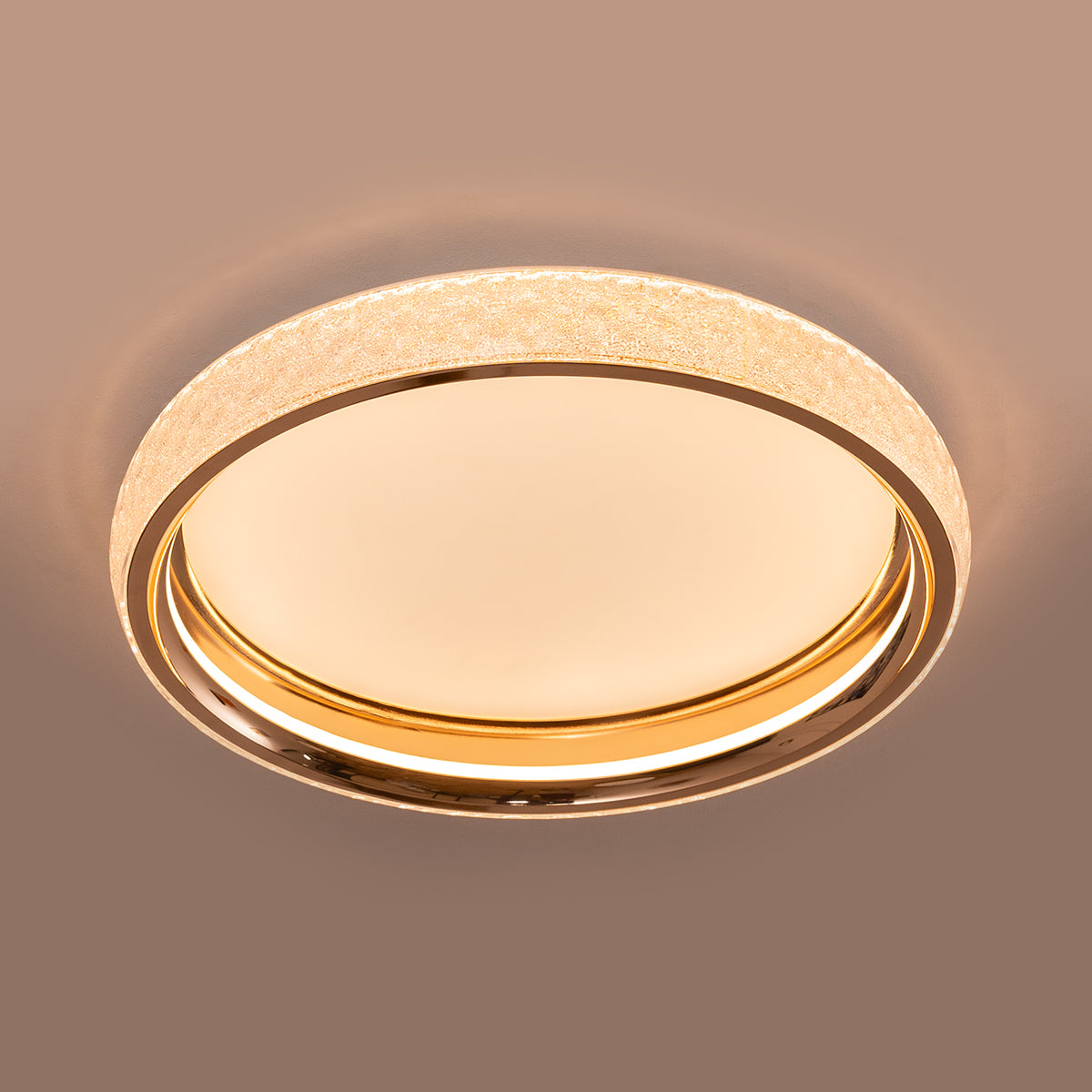 Buy Trinity 500mm 3 Colour LED Chandelier Ceiling Light size