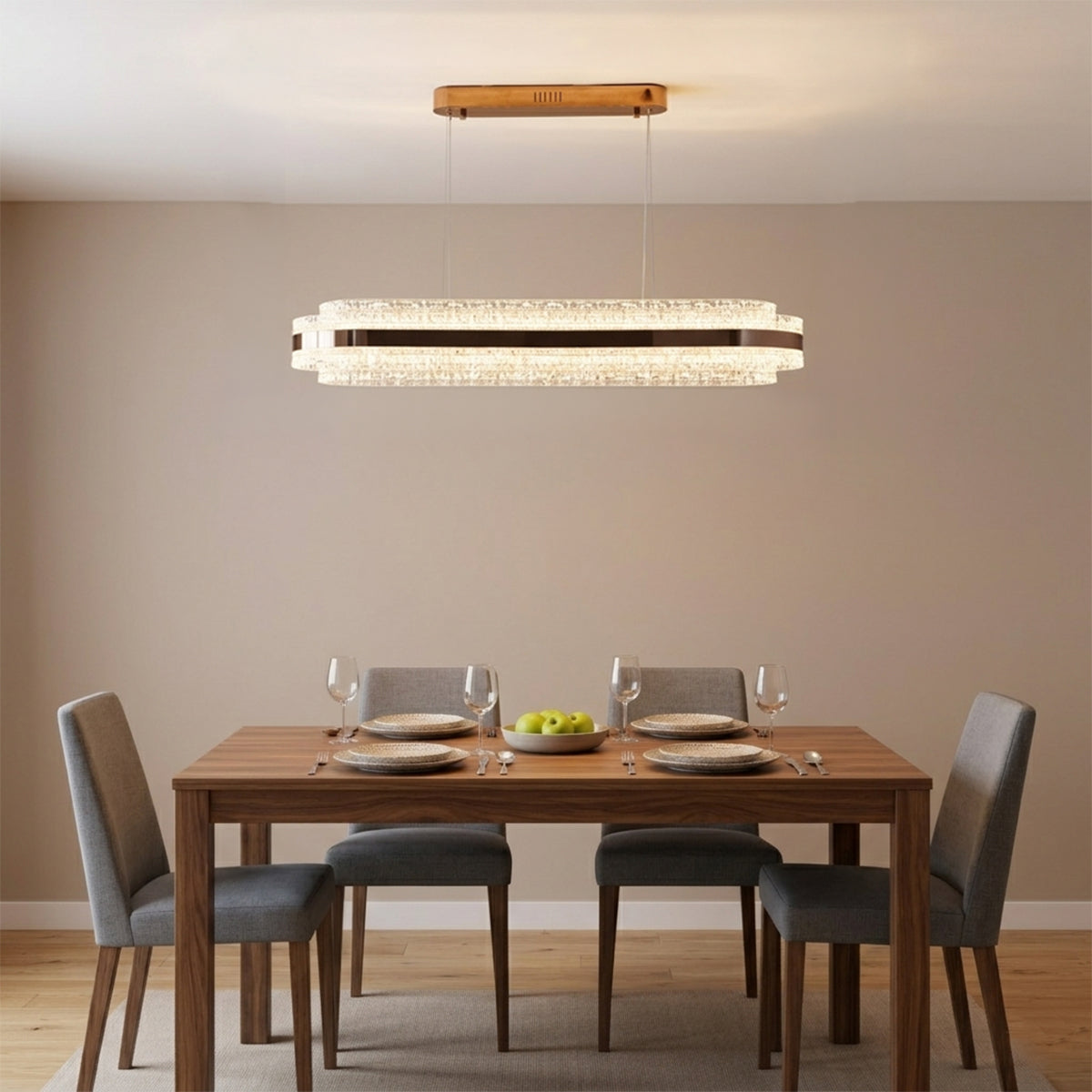 Buy True Calling Dimmable Remote LED Chandelier diningroom