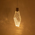 True Worth Crystal Sleek LED Pendant Light
