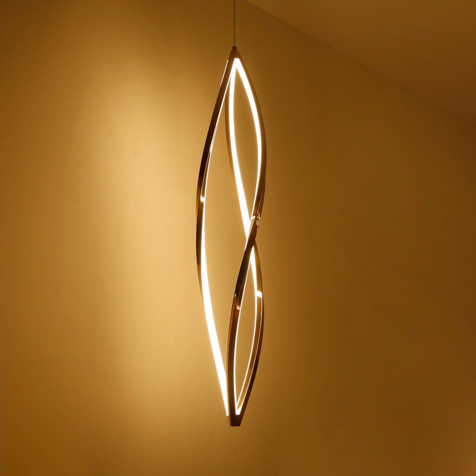 Truly Madly Large Rose Gold LED Pendant Light online