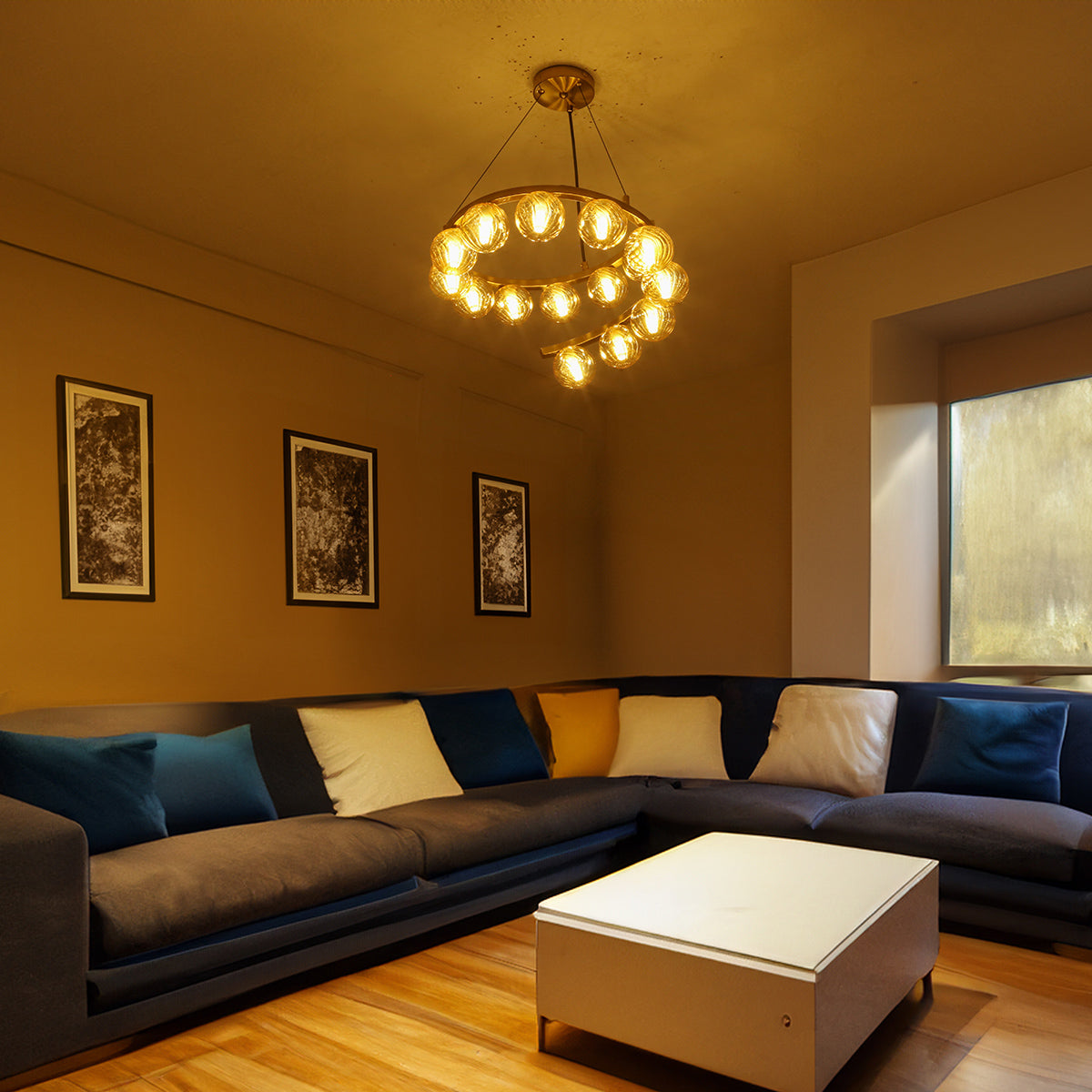 Buy Twister LED Chandelier Interior Lights