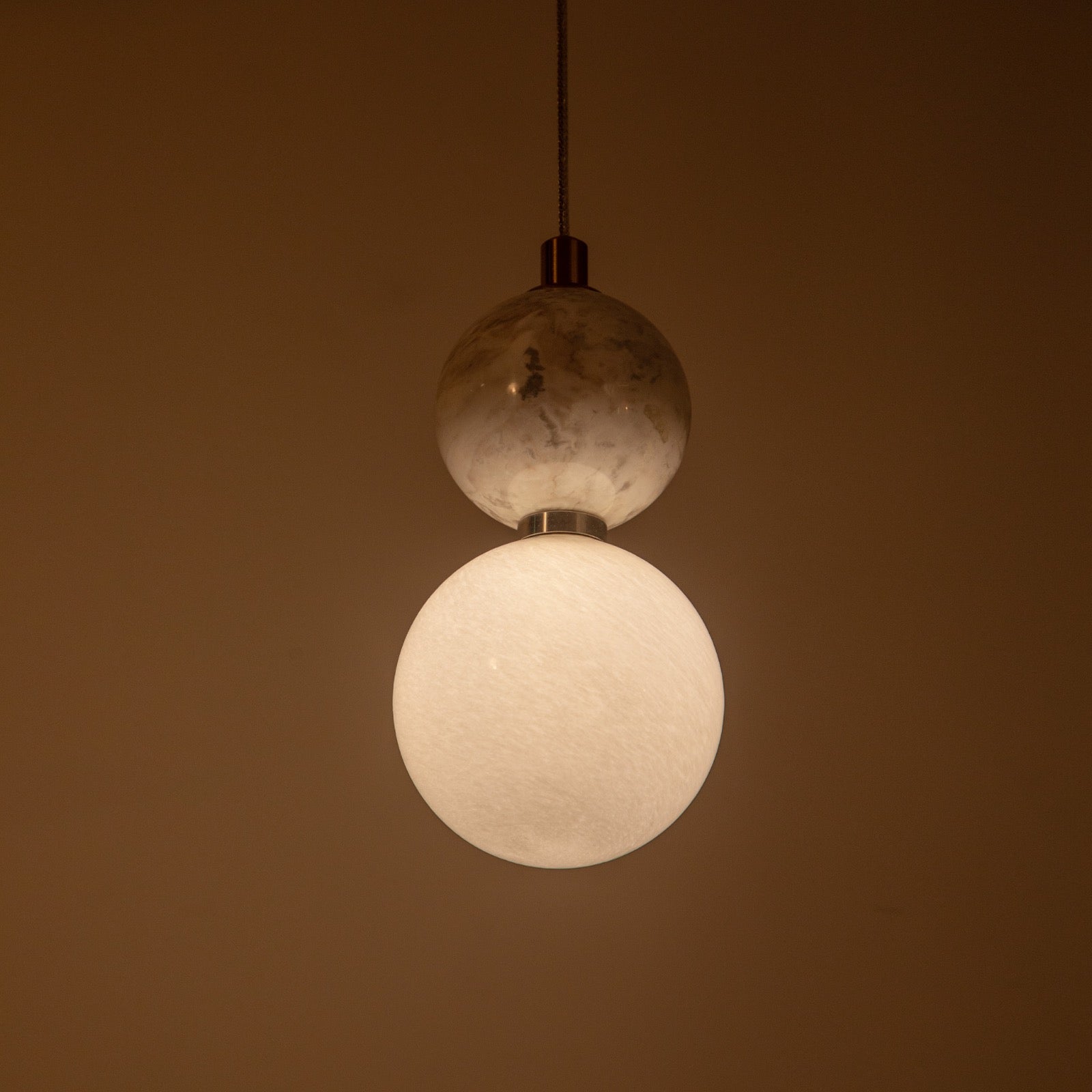 Shop White Marble LED Pendant Light online