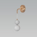 White Marble LED Wall Light