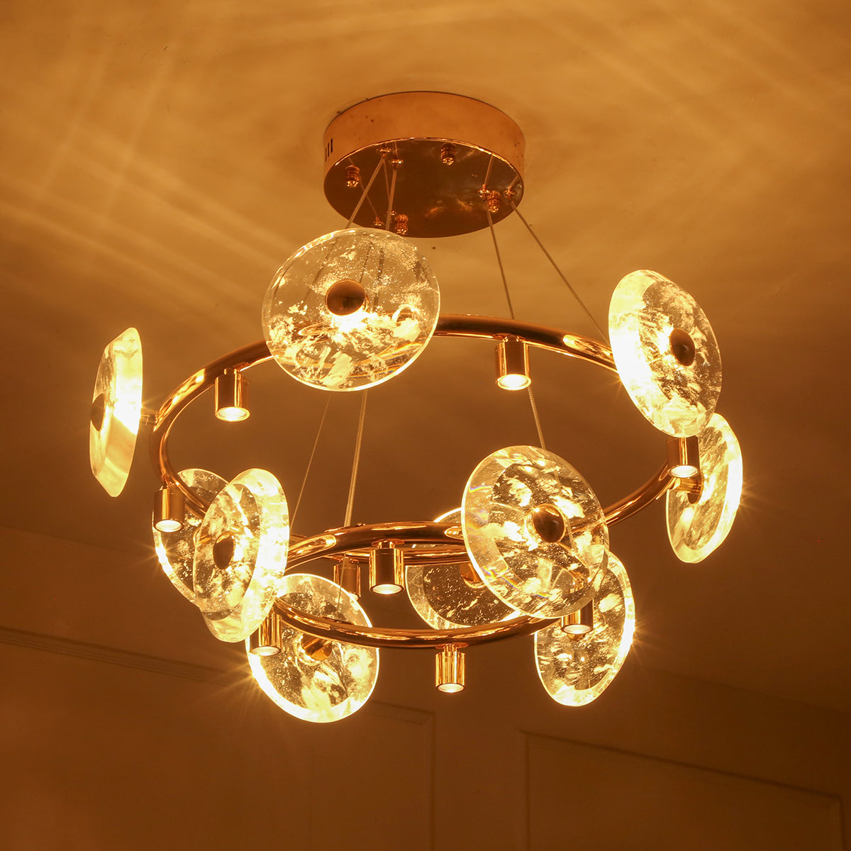 Buy Winter Sky Round LED Chandelier Online