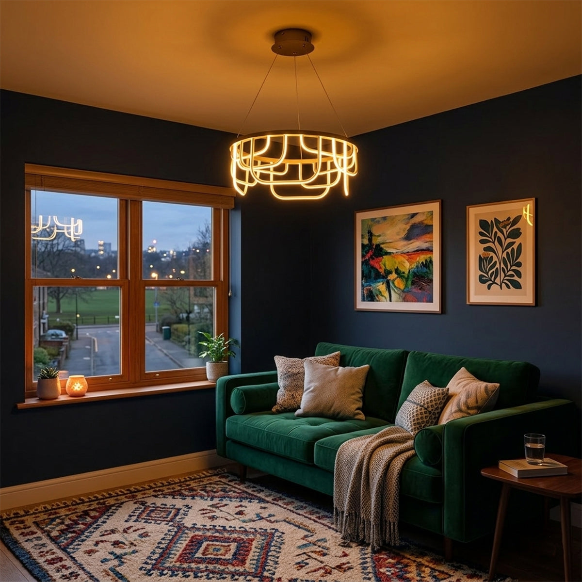 Buy World Traveller LED Chandelier livingroom