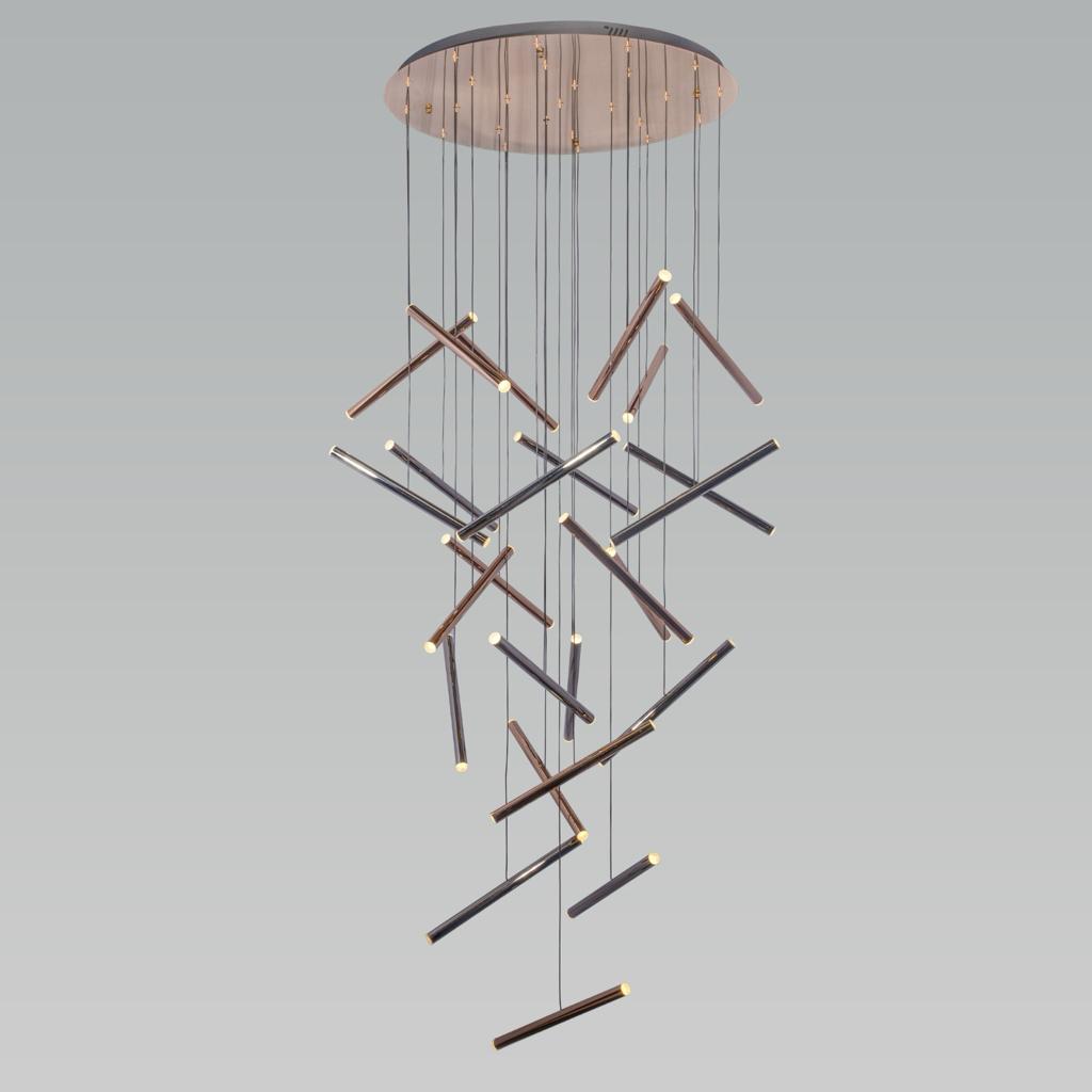Crossing Paths Smart Double Height LED Chandelier online
