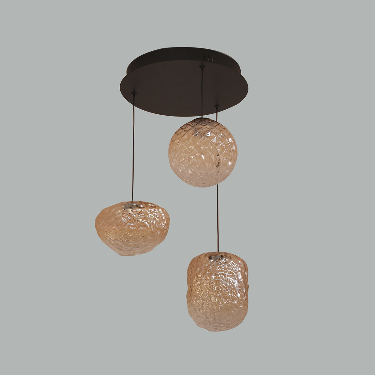 Buy Glowing Lights (3 Lights) LED Chandelier Interior Lights