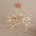 Head Turner Crystal Round LED Chandelier