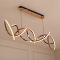 LUX Rose Gold Smart ( Dimmable & Remote) LED Chandelier