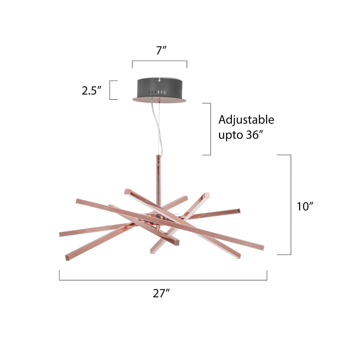 Look No Further Smart (Dimmable &amp; Remote) LED Chandelier online