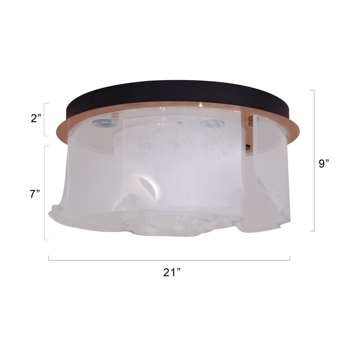 Lux Rose (Dimmable & Remote) LED Chandelier Online