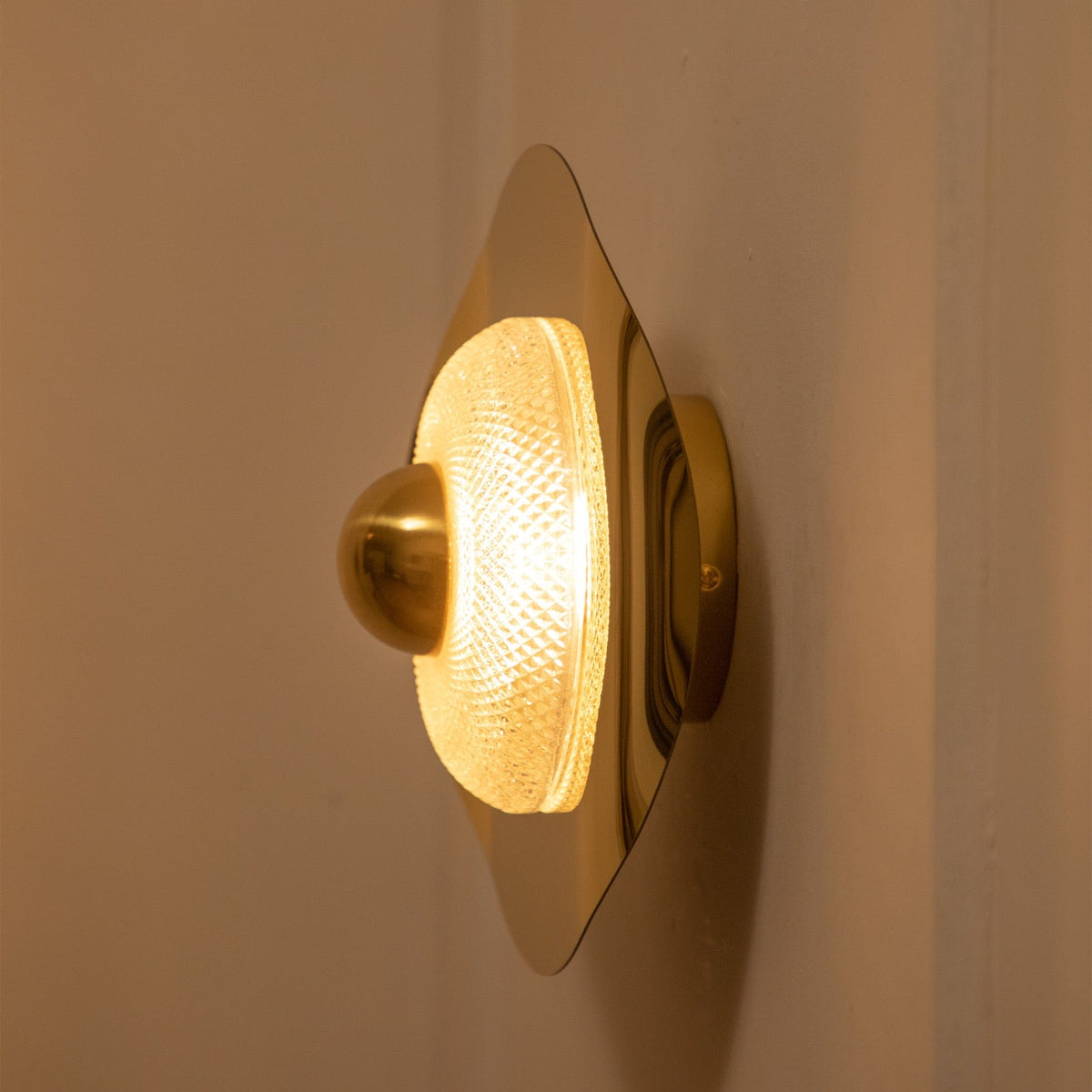 Mid Night Sun Gold LED Wall Light online