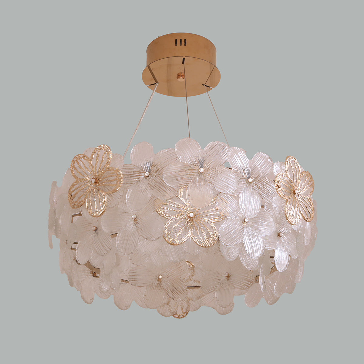 Mystic Glow Smart ( Dimmable & Remote) Round LED Chandelier Online