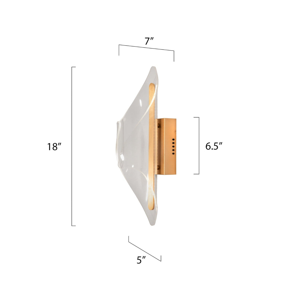 Opulence 3 Colour LED Wall Light online