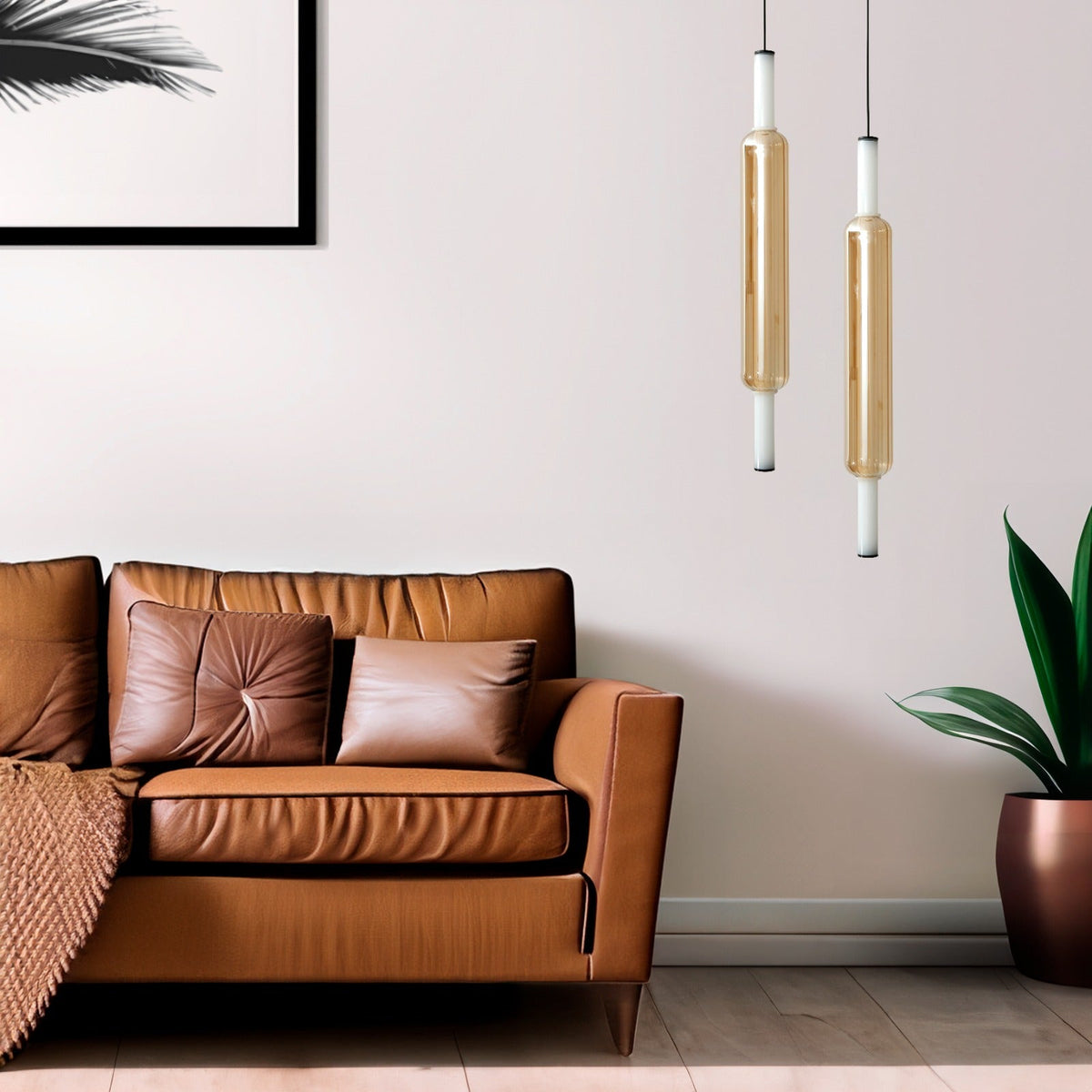 Piping Hot Amber LED Pendant Light online