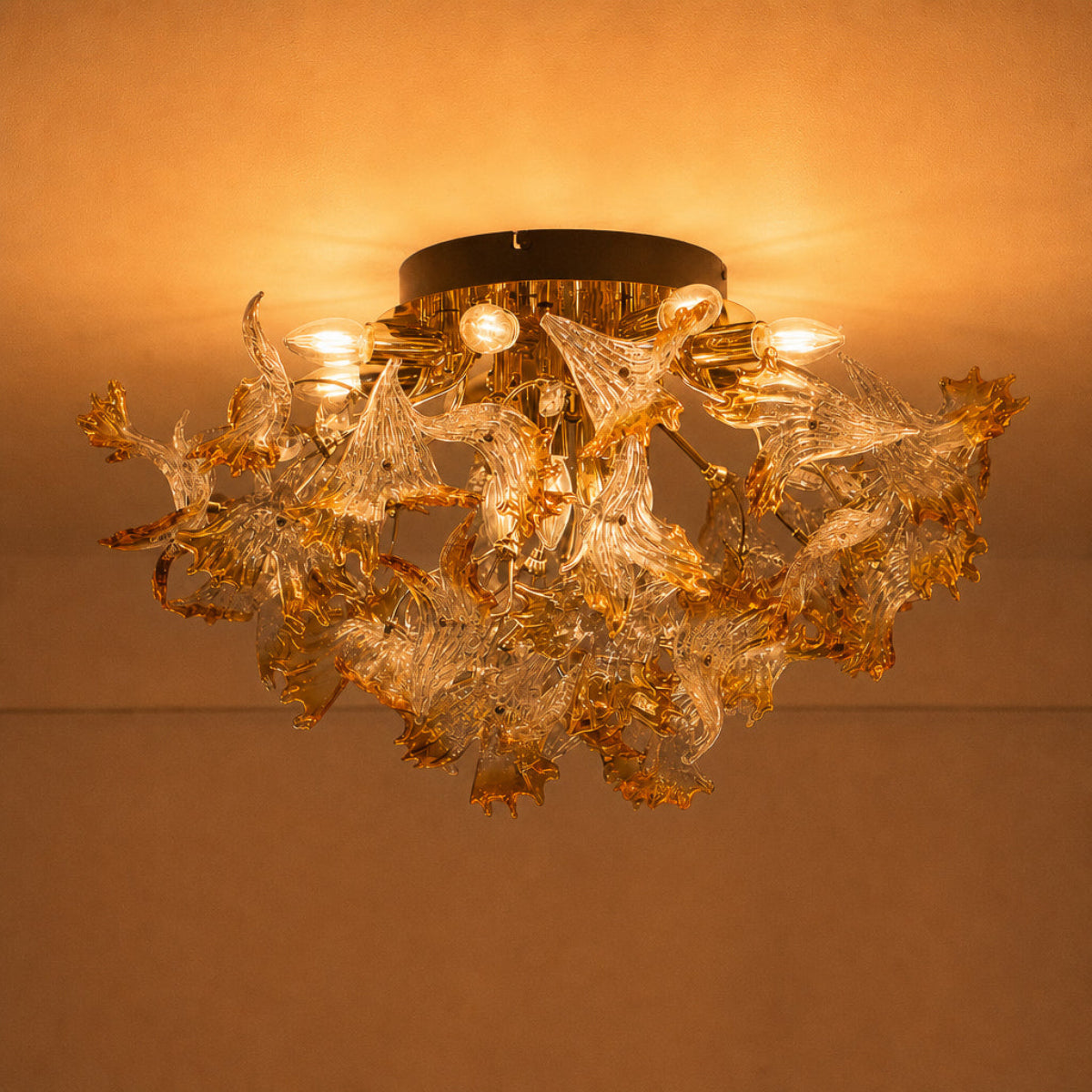 Shop Golden Rose Chandelier Online