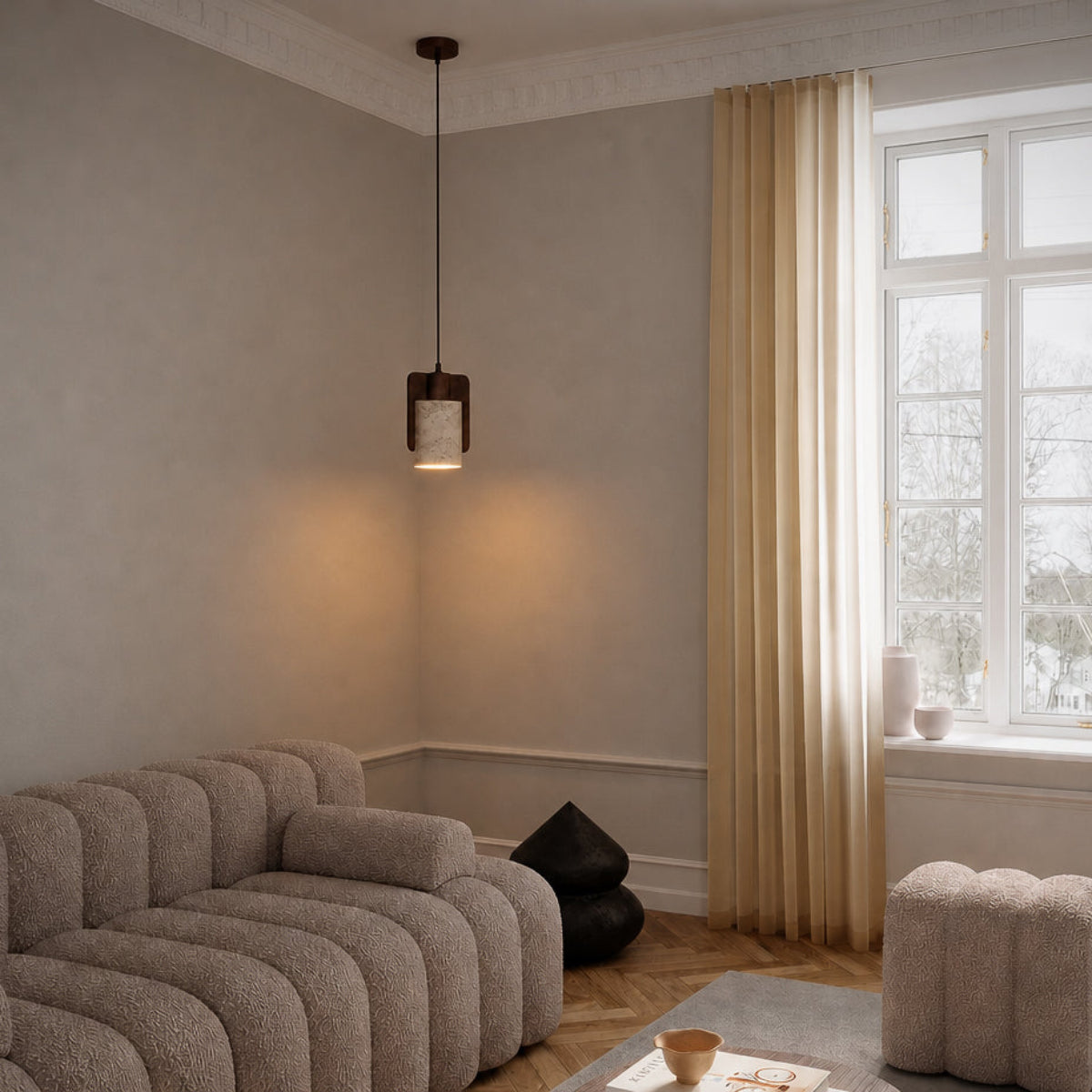 Shop Looker Travertine Pendant Light Ceiling Light