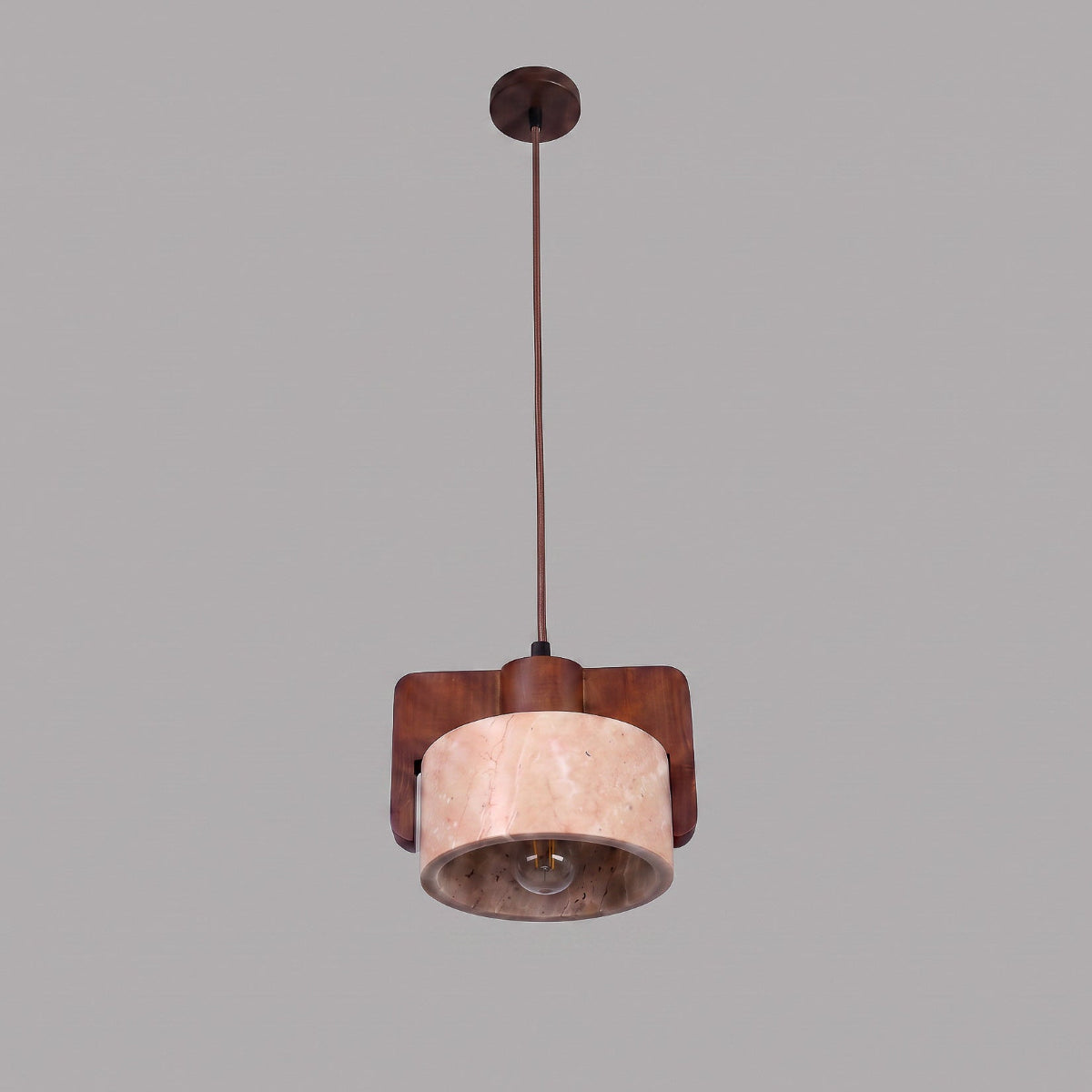 Shop Looker Travertine Sleek Pendant Light Corner Hanging