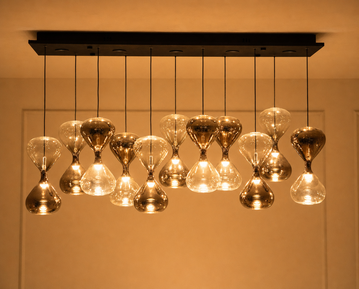 Shop Setting Sun LED Chandelier Living Room
