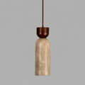 Travertine  Aura Pendant Light