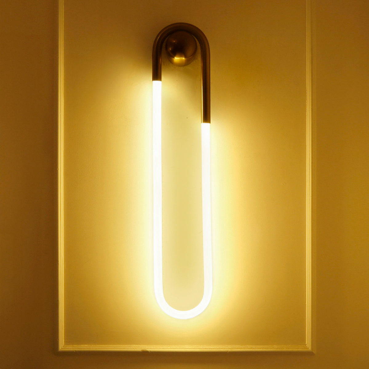 Seek Justice Long Brass LED Wall Light Online