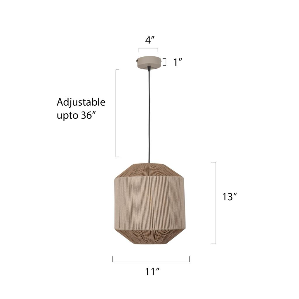 Shop Acceptance Jute Pendant Light best lighting store Bangalore