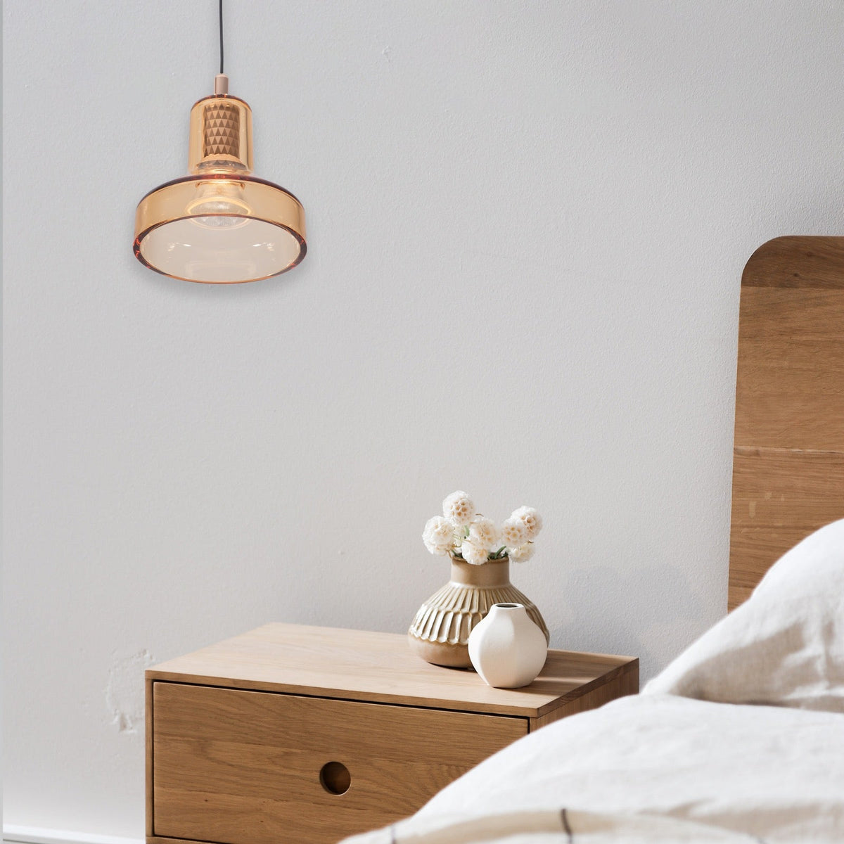 Shop After Life Amber LED Pendant Light Corners