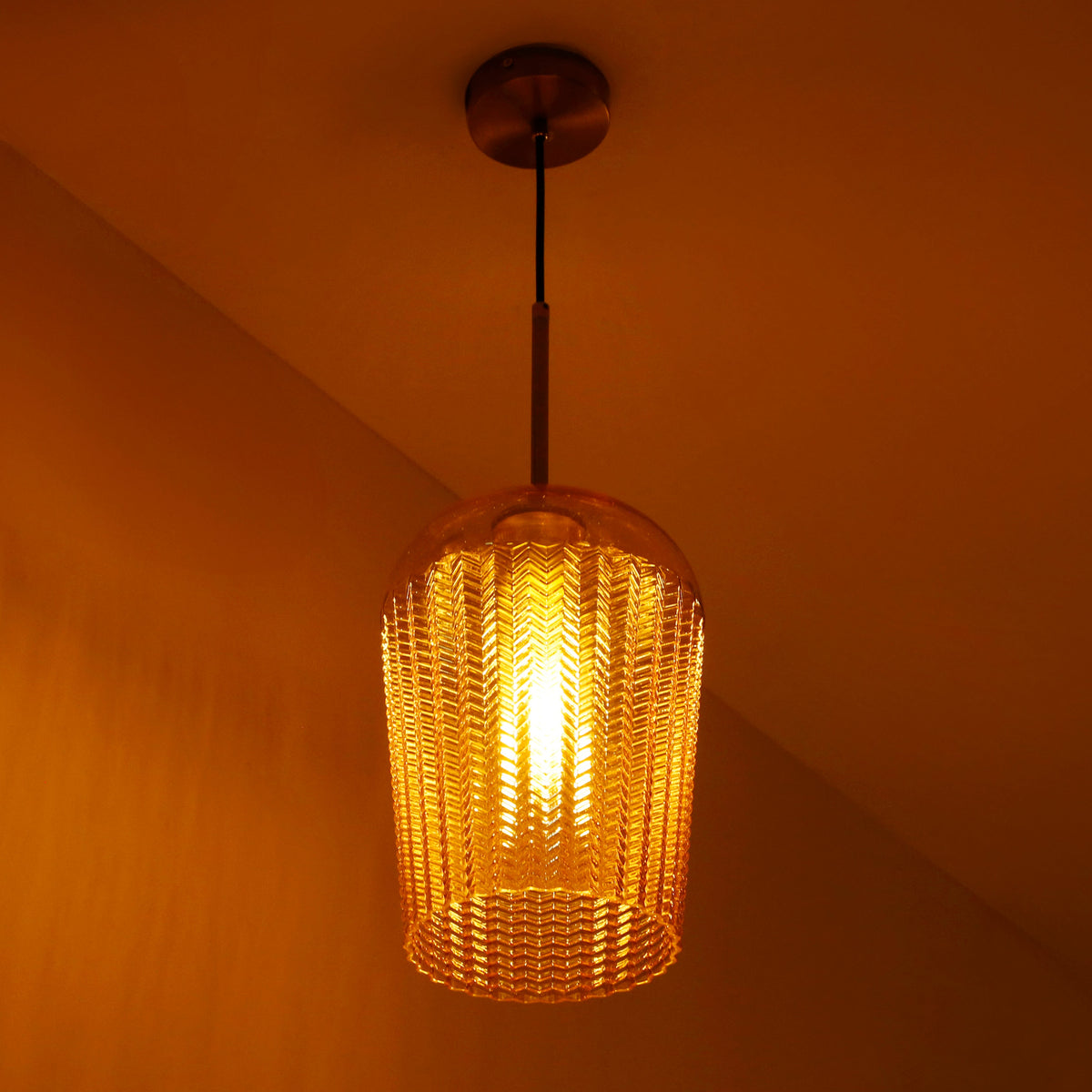 Shop Be Gracious Amber Pendant Light Interior Lights