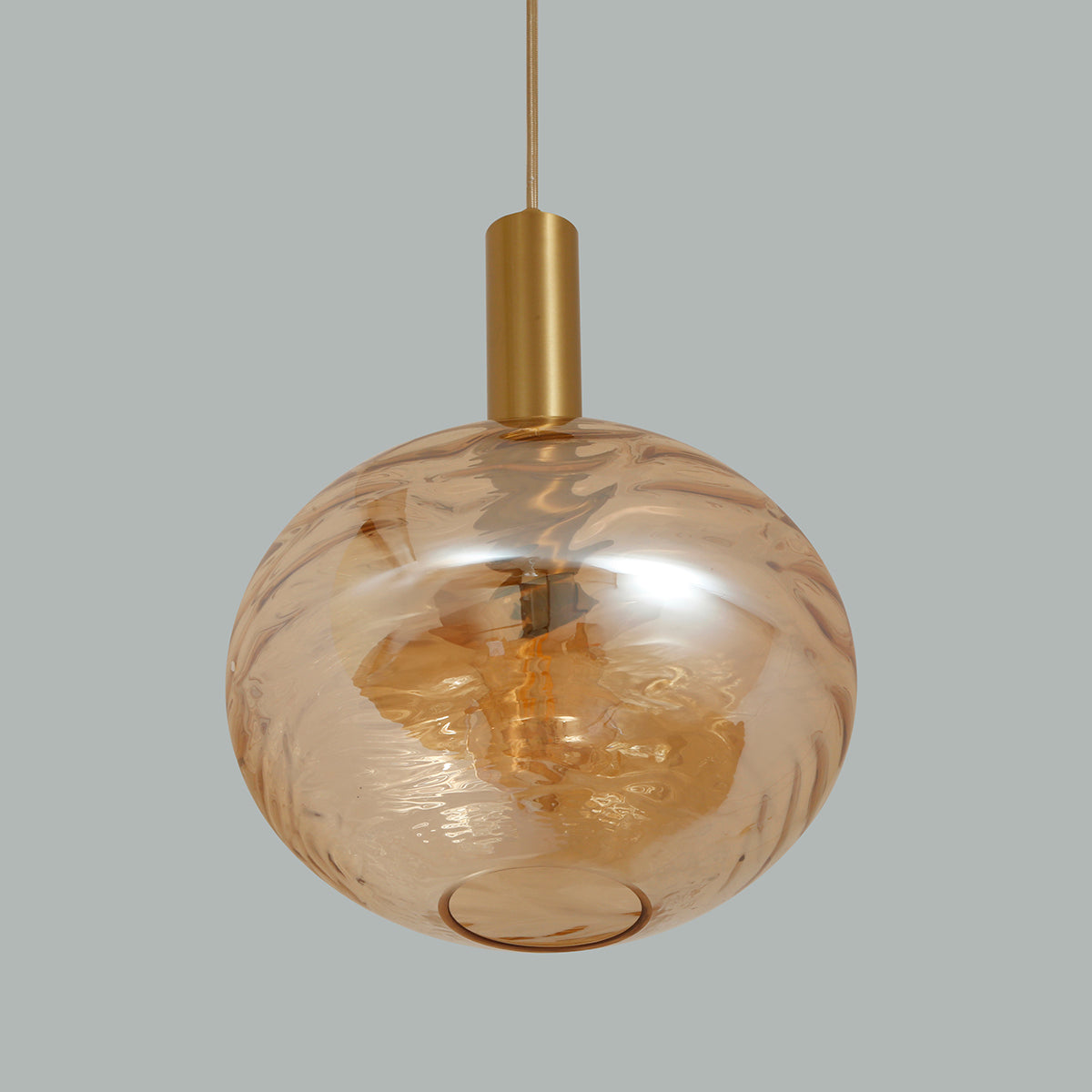 Shop Beaming with Joy Amber Pendant Light Interior Lights