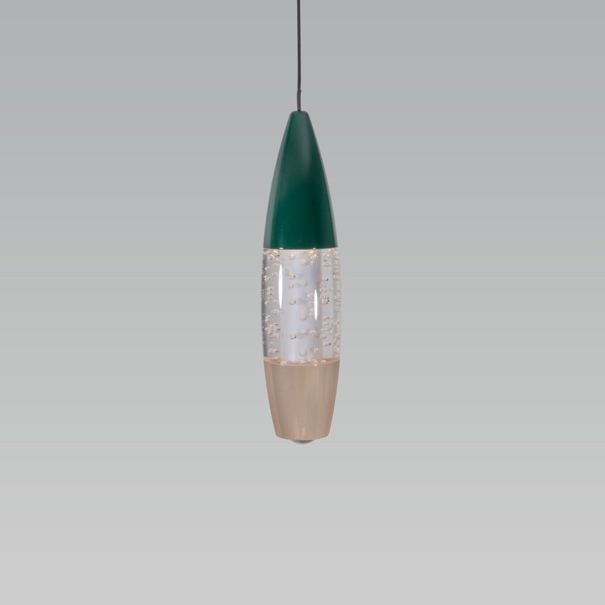 Shop Bubbles Green Gold LED Pendant Light Corners