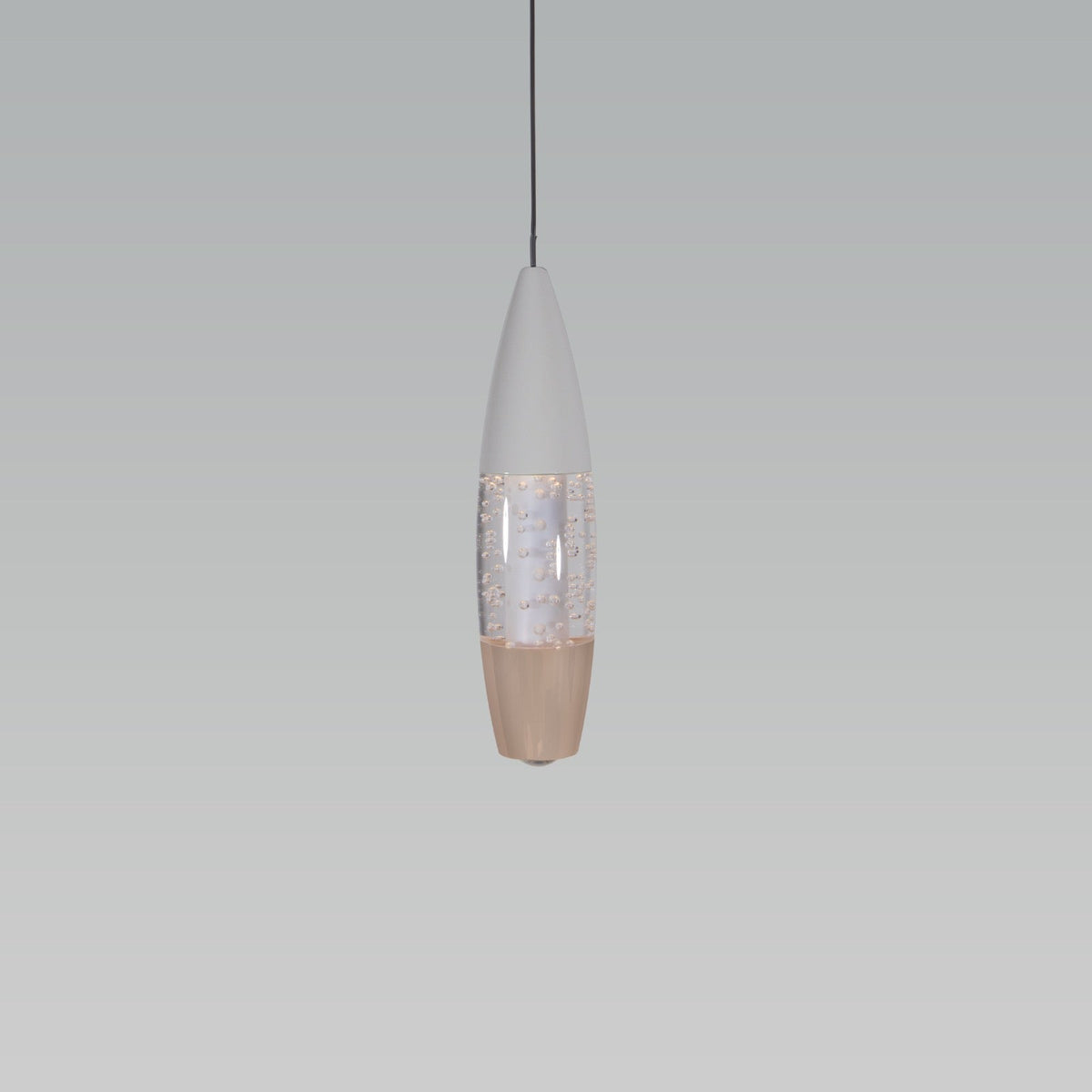 Shop Bubbles Light Grey Gold LED Pendant Light Side Table