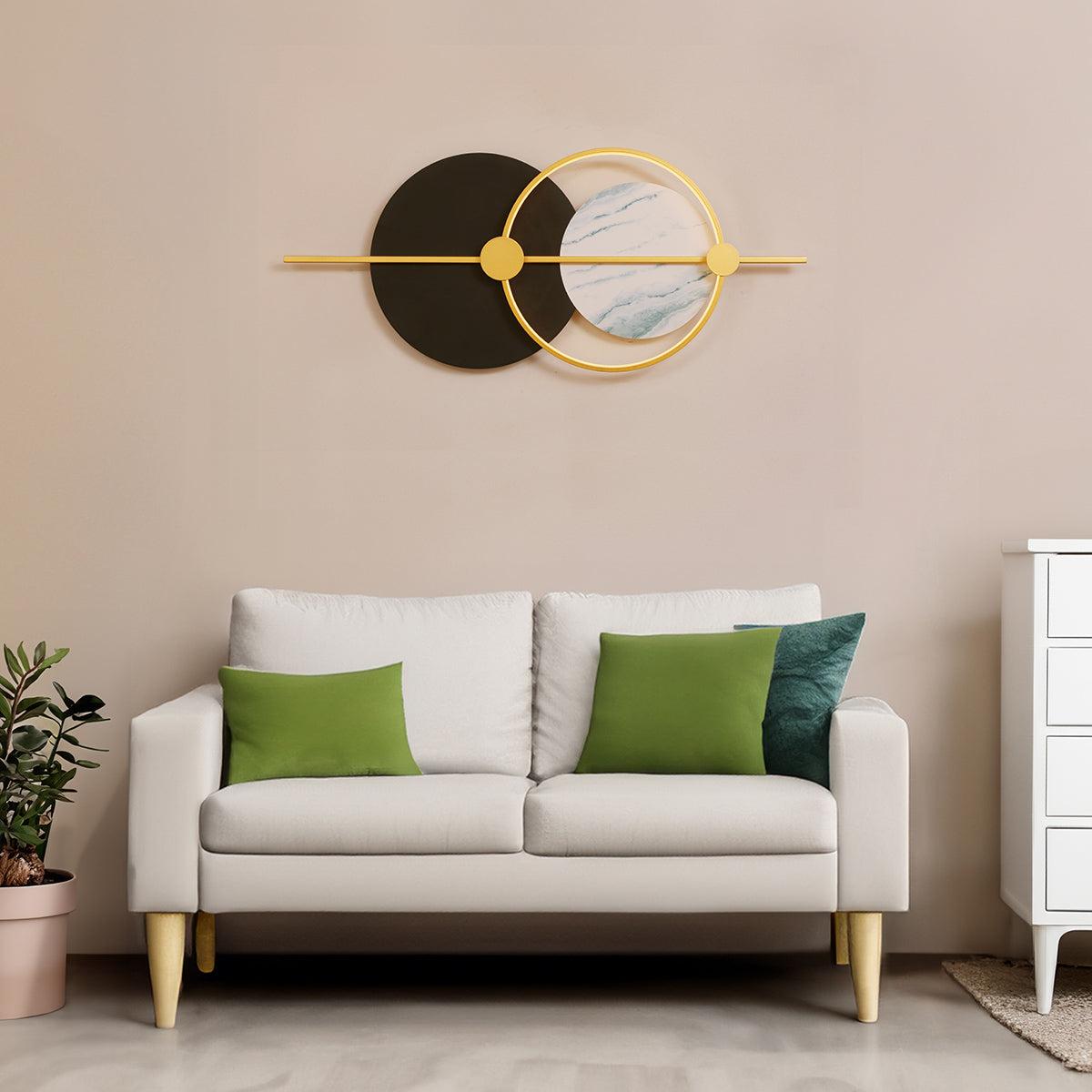Shop Bulls Eye LED Wall Light Living Room