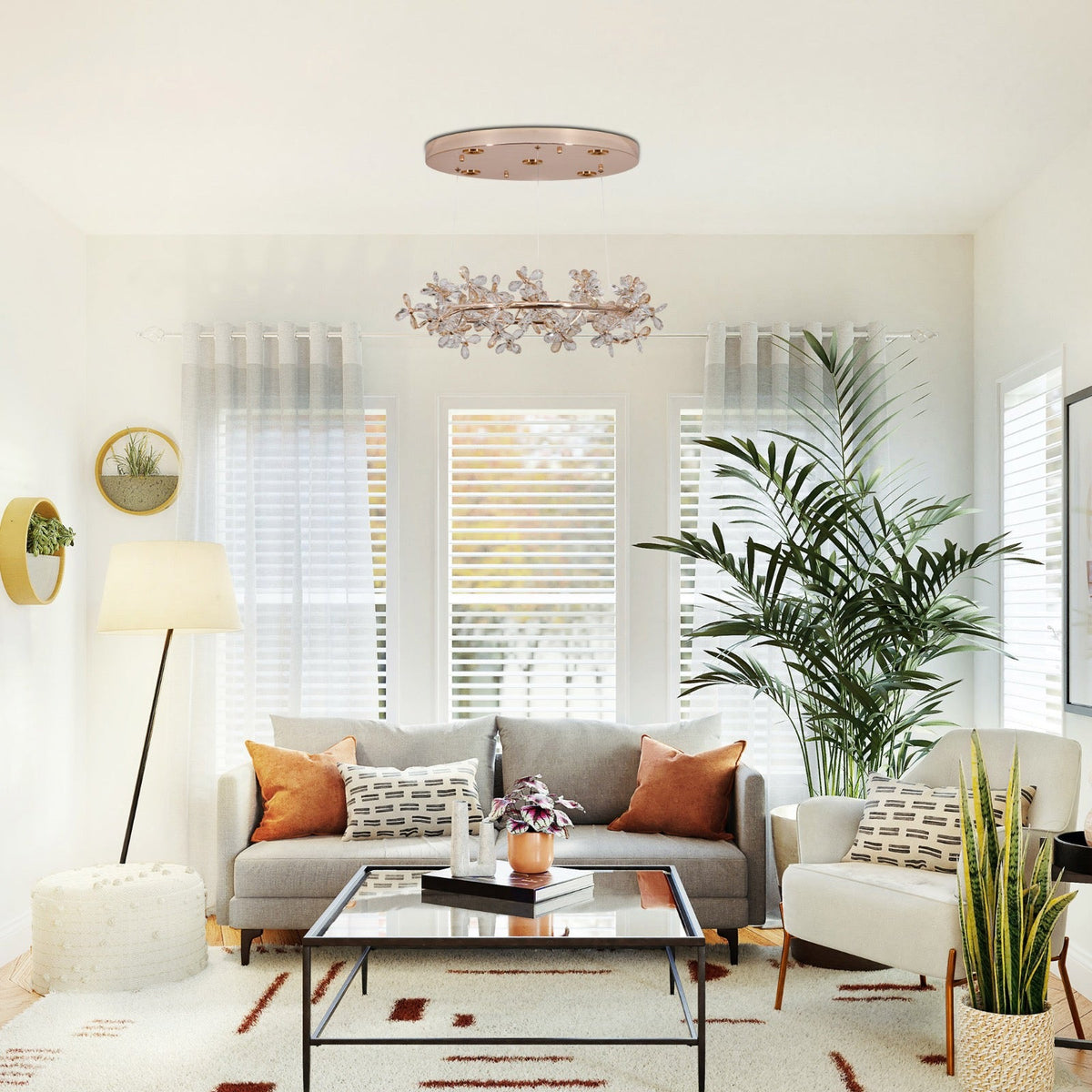 Shop Butterfly Effect LED Chandelier Hall
