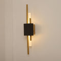 Carrara Black Marble LED Wall Light