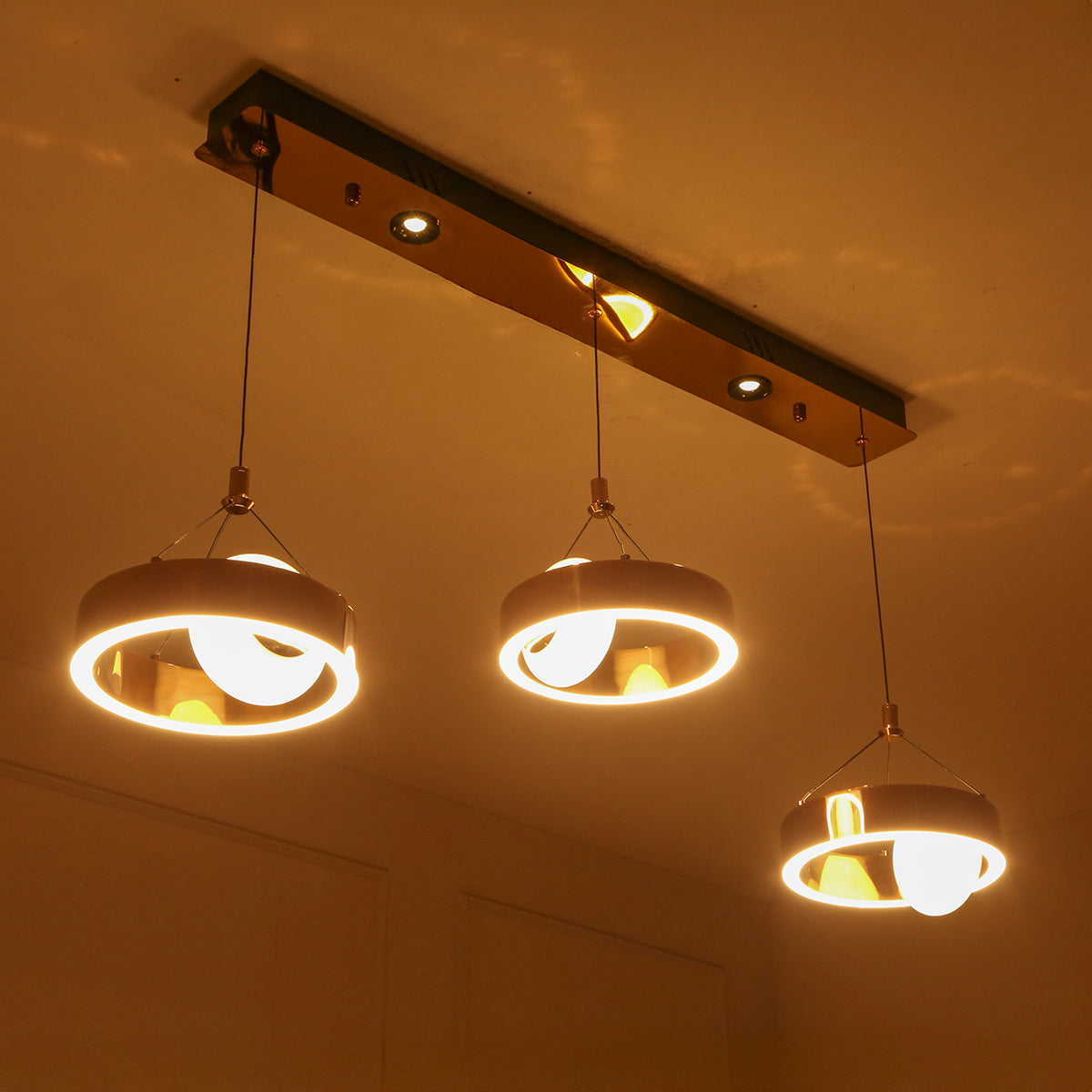 Shop Clear Day Smart (Dimmable &amp; Remote) LED Chandelier Online