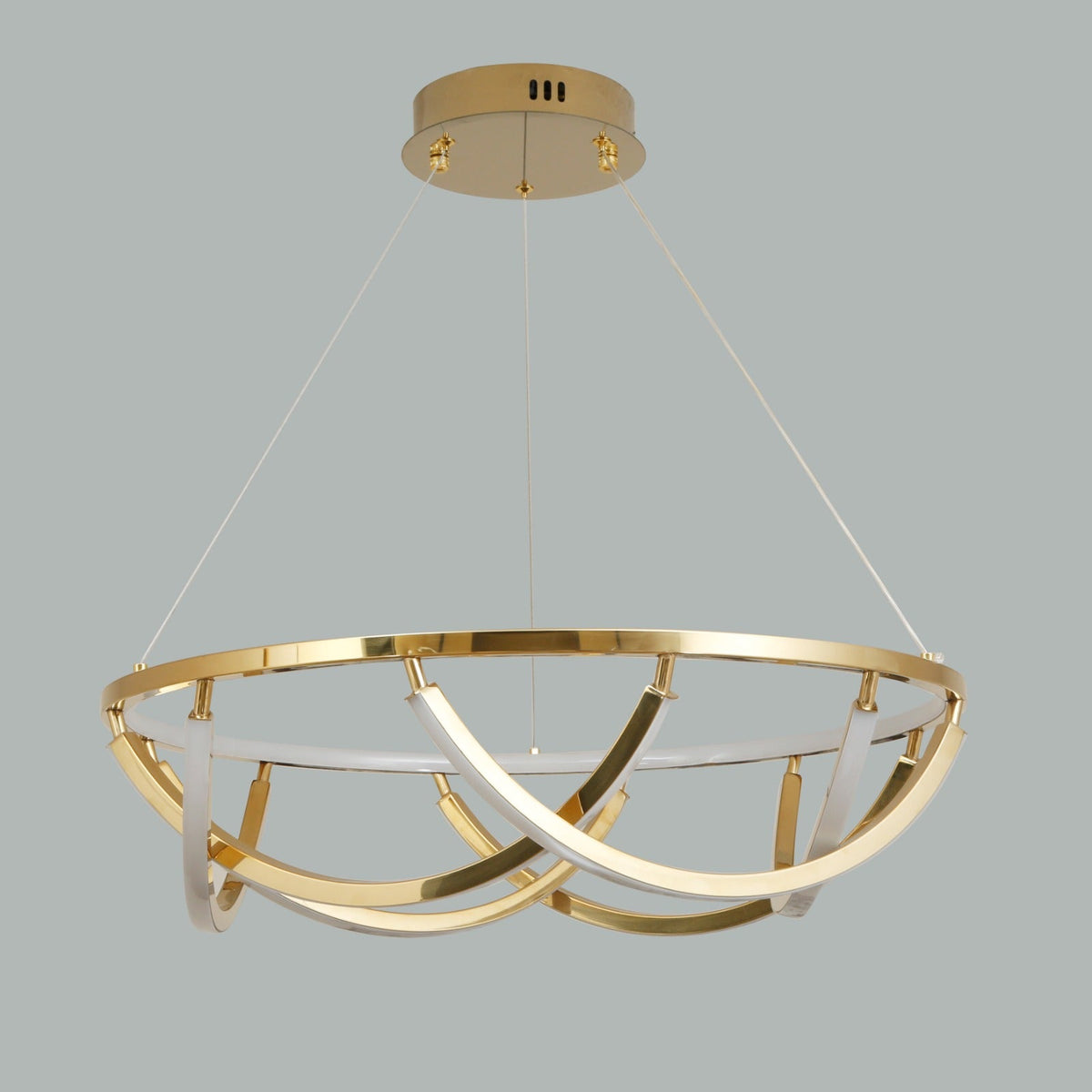 Shop Close Bond Gold ( 3 Colour ) LED Chandelier Bangalore