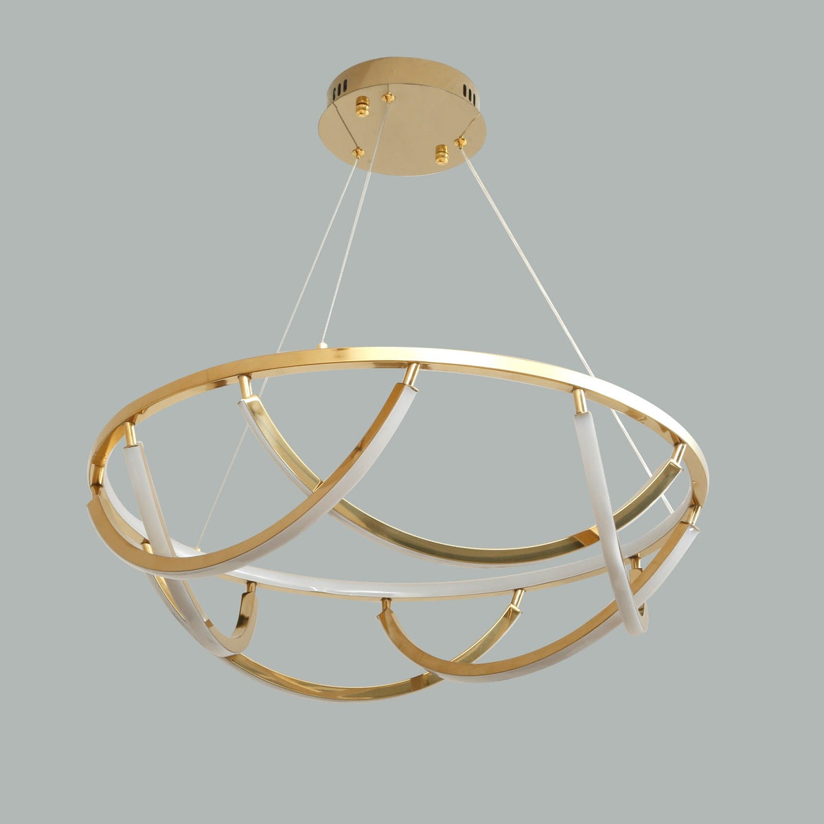 Shop Close Bond Gold ( 3 Colour ) LED Chandelier Living