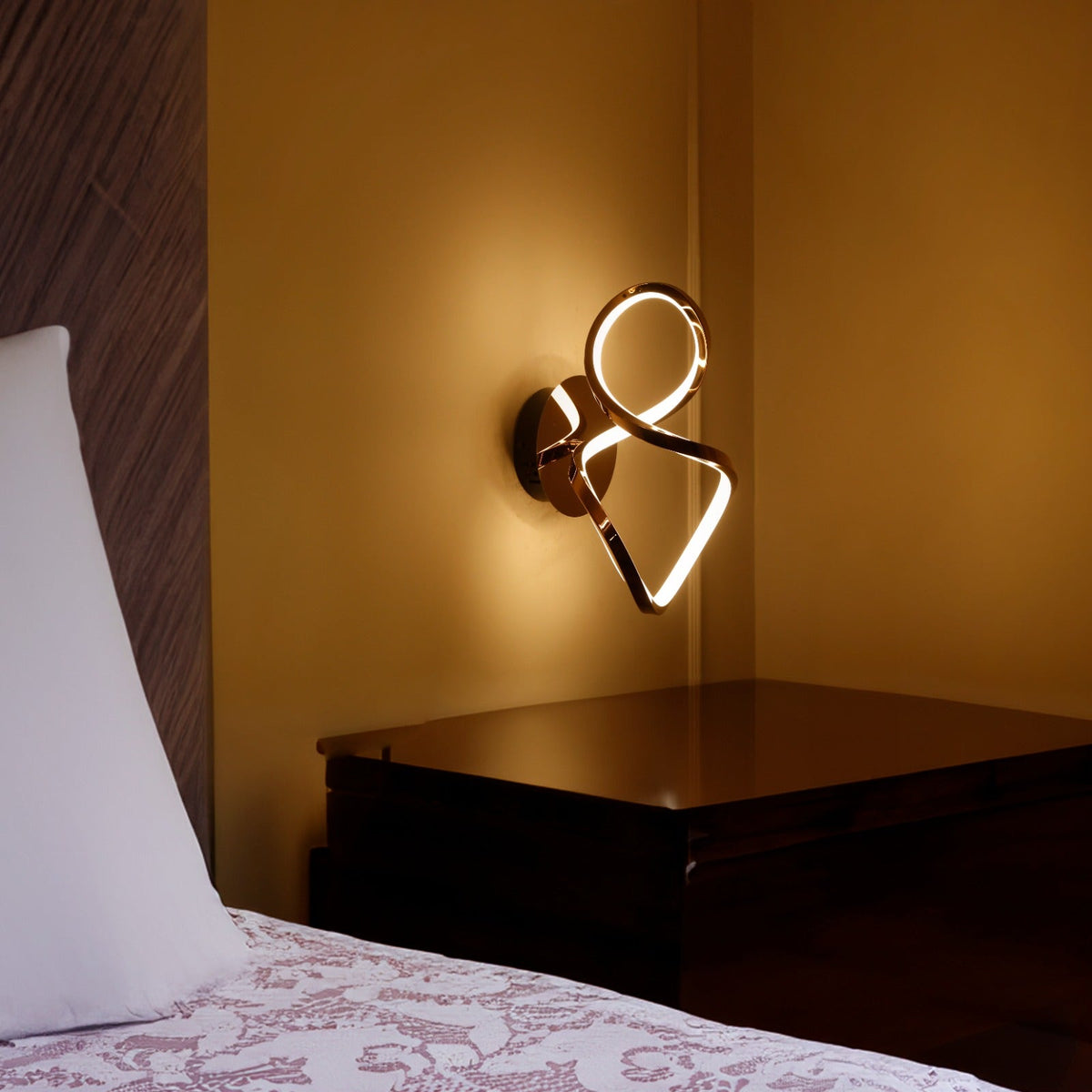 Shop Dancing Queen Rose Gold LED Wall Light online