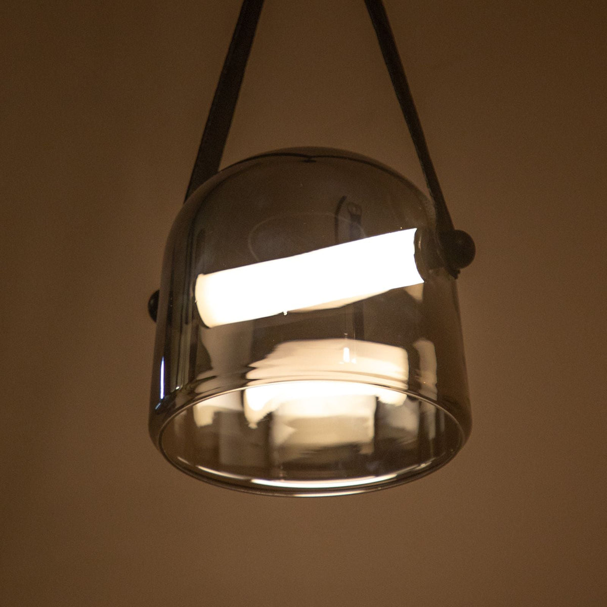 Shop Dependable Smoke LED Pendant Light modern hanging
