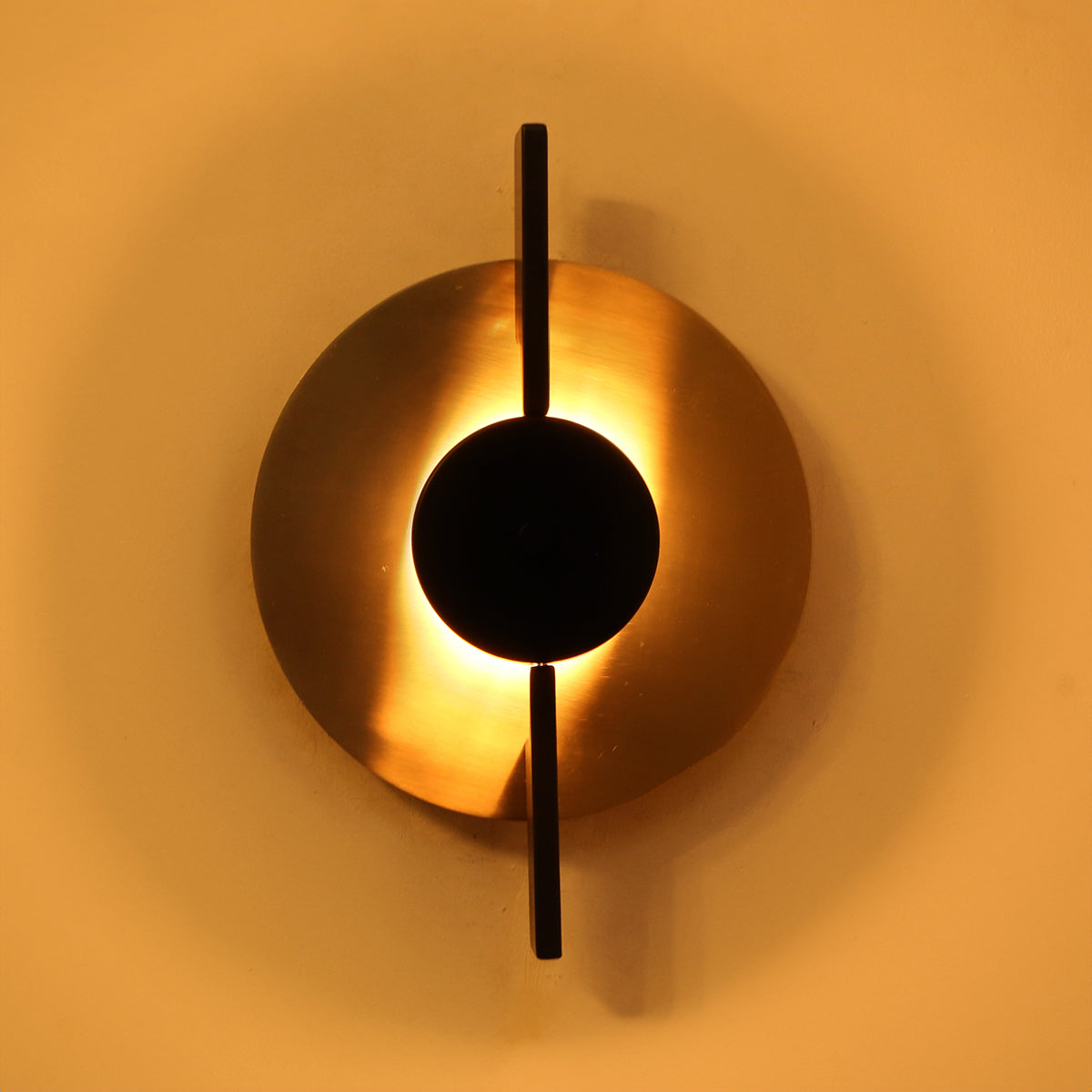 Shop Divine Black Gold LED Wall Light Online