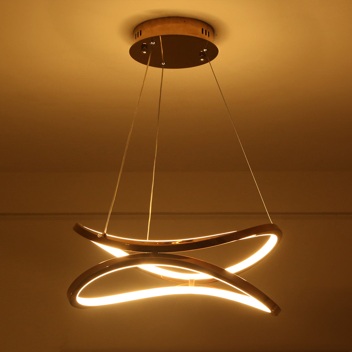 Shop Drool (3 Colour) LED Chandelier Living Room 