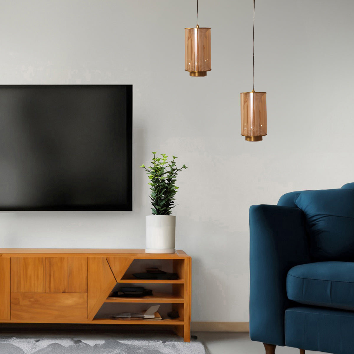 Shop Dubai Amber LED Pendant Light Bangalore