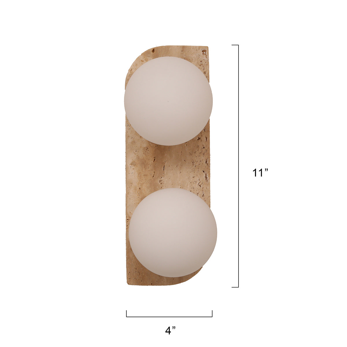 Shop Elements Double LED Wall Light Online