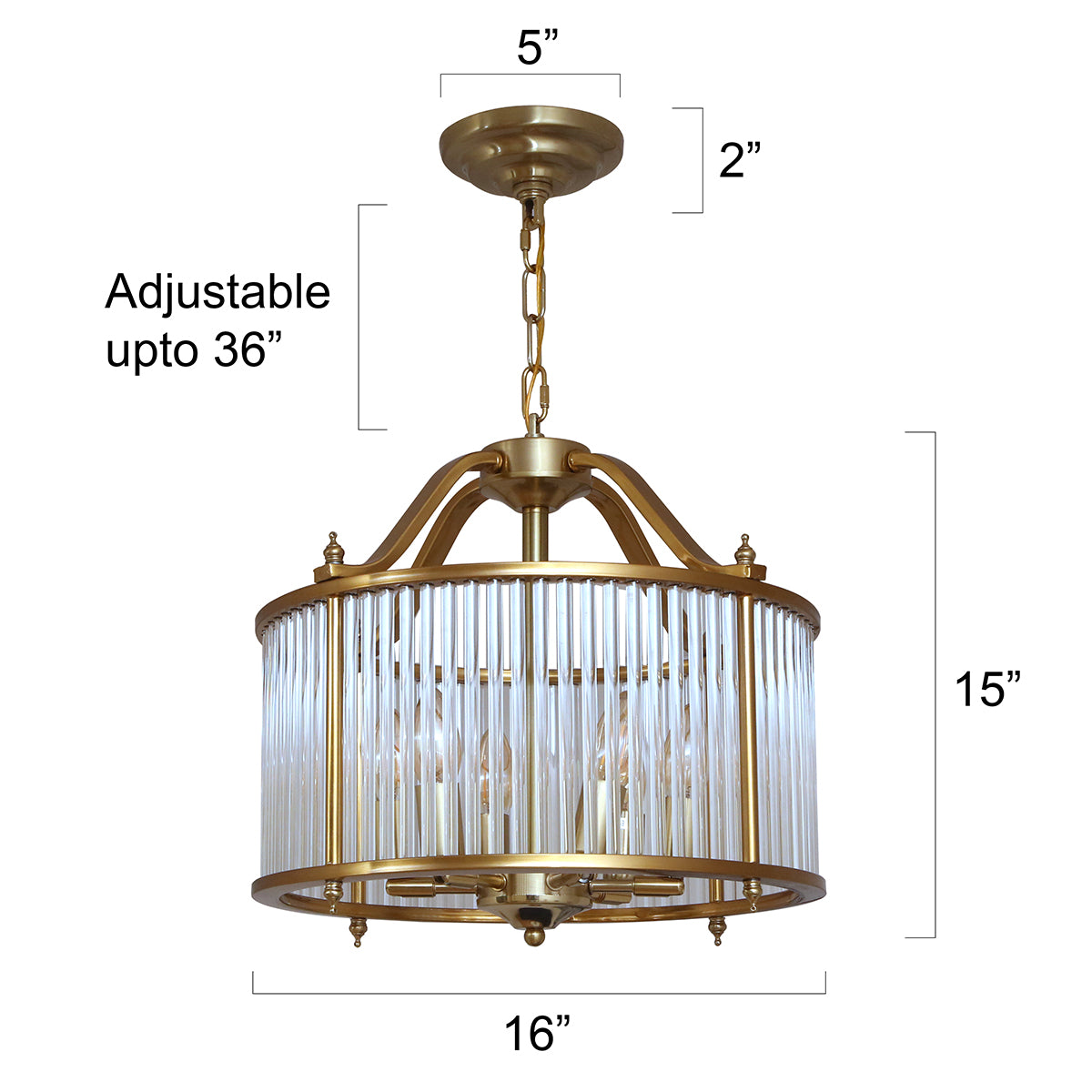 Shop Evergreen 400mm Chandelier Bangalore