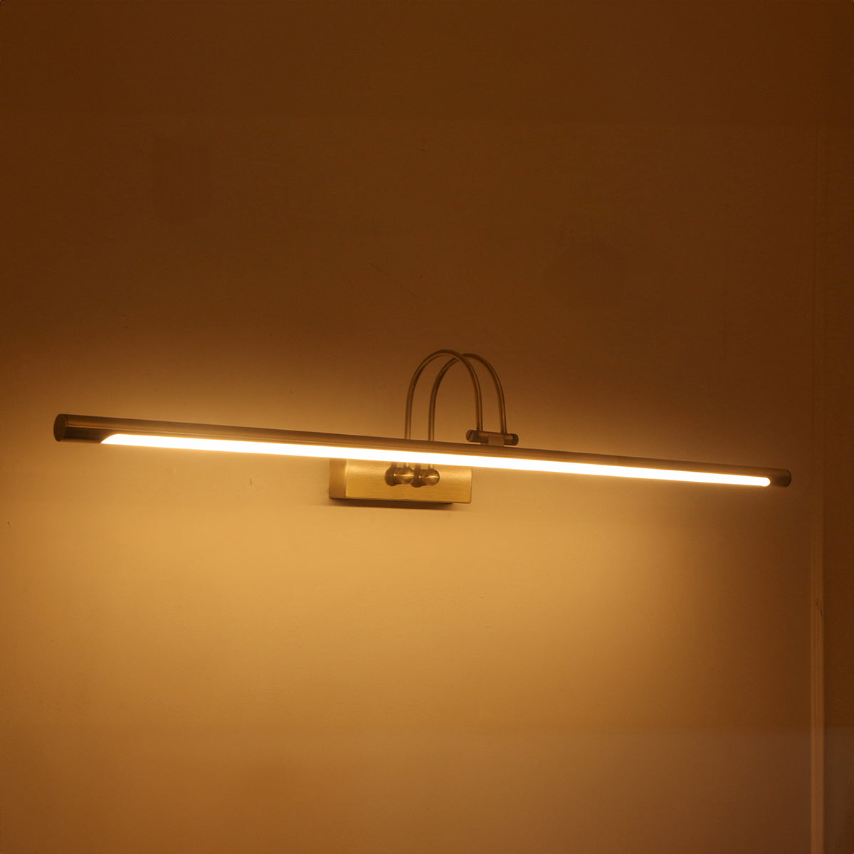 Shop Fanfare Brass Large LED Mirror & Picture Light Living Room