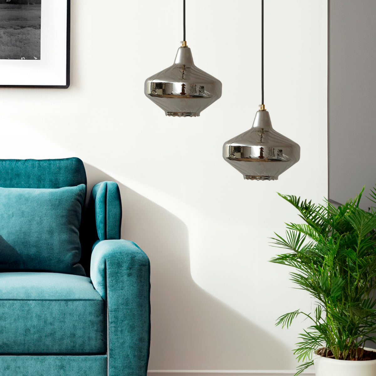 Shop First Look Smoke Pendant Light Interior Lights