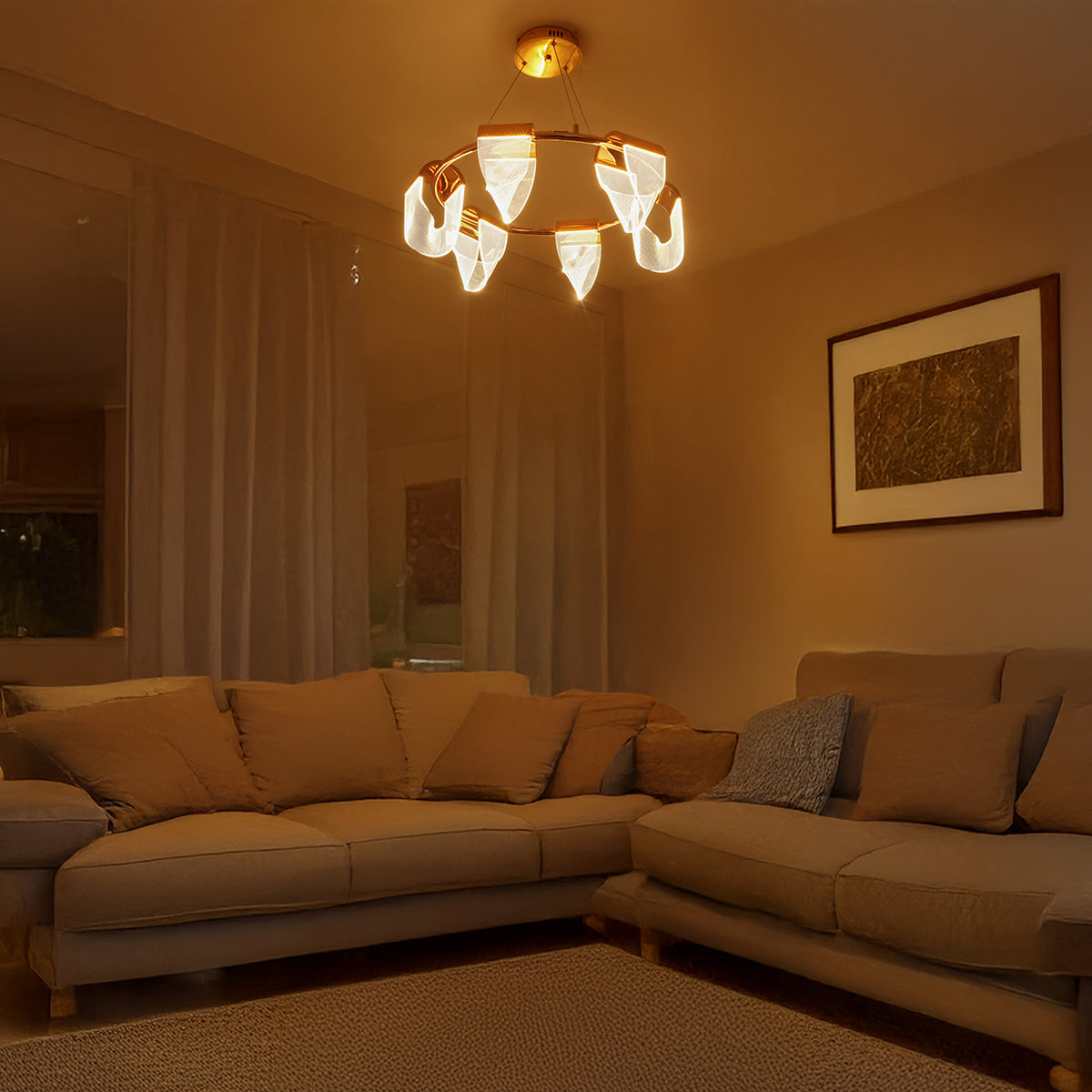 Shop First Love (3 Colour) LED Chandelier Bangalore