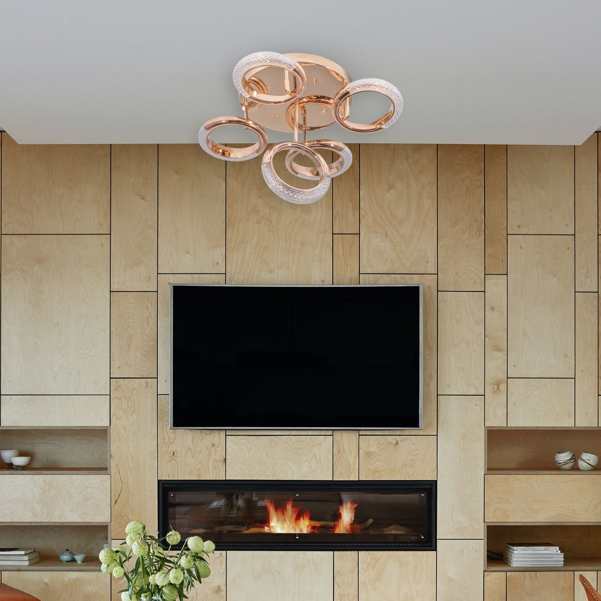 Shop Follow the Sun Medium LED Chandelier Bangalore