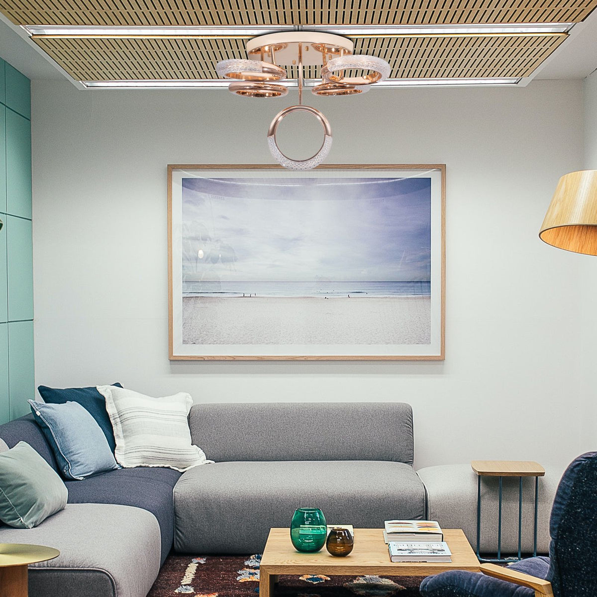 Shop Follow the Sun Medium LED Chandelier Modern