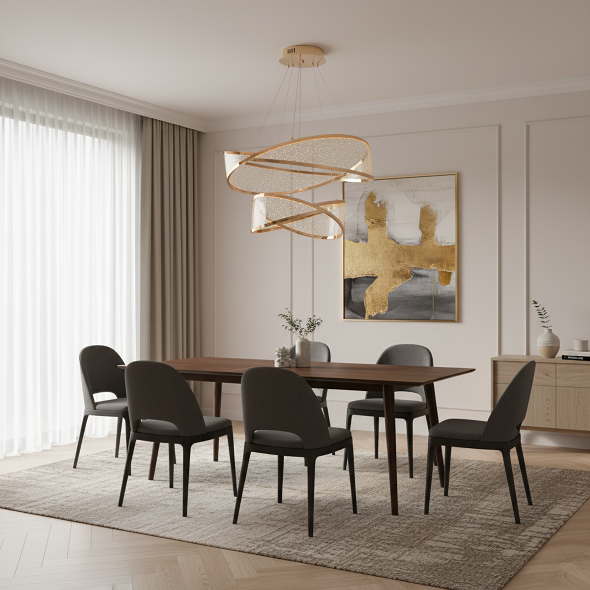 Shop Free Way (3 Colour) LED Chandelier Bangalore